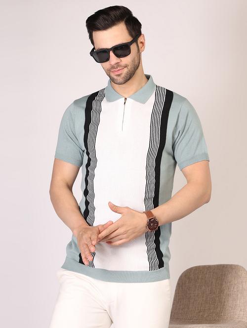 men color block short sleeve regular fit polo t-shirt - 21910647 - Standard Image - 0