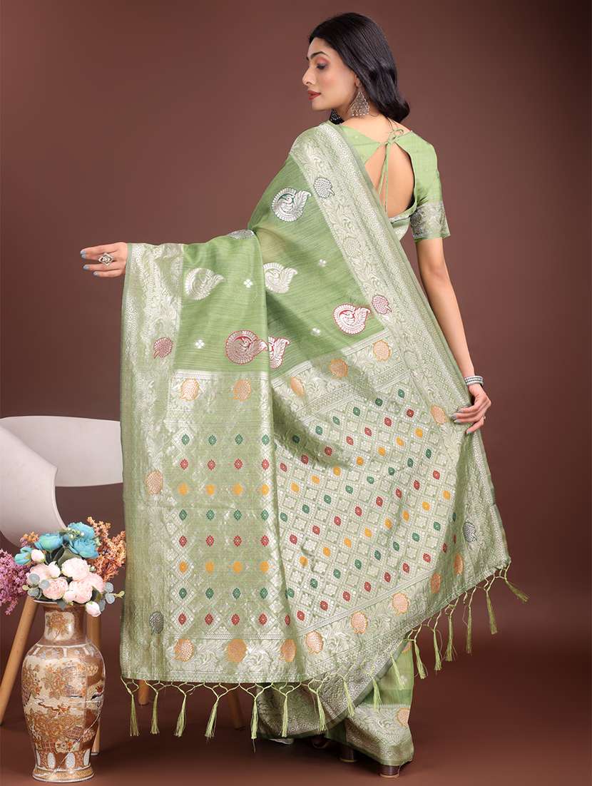 women self design bordered saree with blouse - 21911479 -  Standard Image - 2