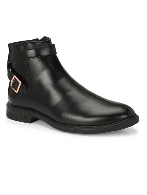 men black high ankle boot - 21911715 - Standard Image - 0