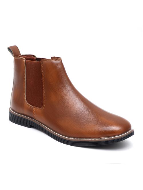 men tan high ankle boot - 21911718 - Standard Image - 0