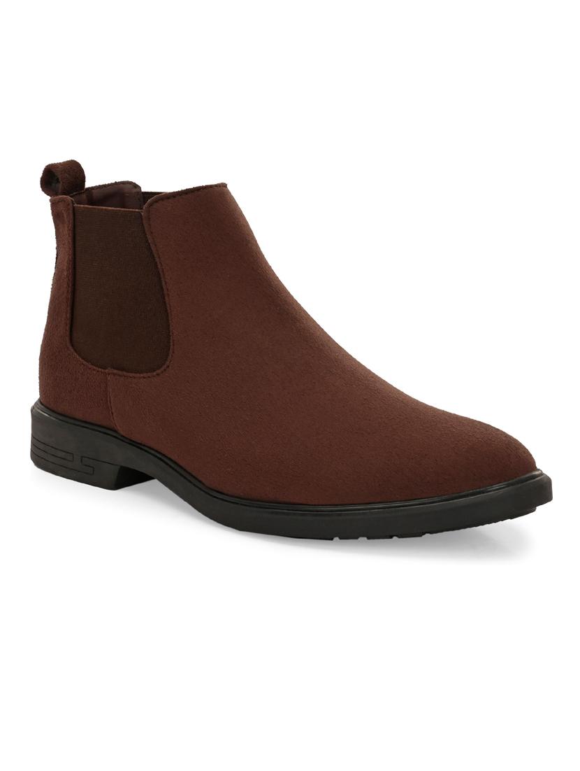 men brown high ankle boot - 21911724 -  Zoom Image - 0