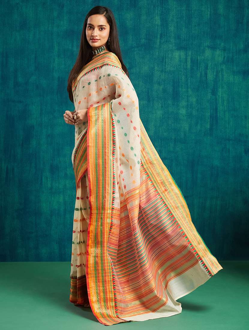 women self design ready to wear saree with blouse - 21911920 - Standard Image - 2