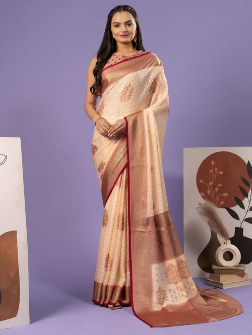 women printed casual wear saree with blouse - 21912351 - Standard Image - 0