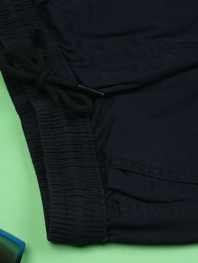 boys solid mid rise cargo - 21912472 -  Standard Image - 2