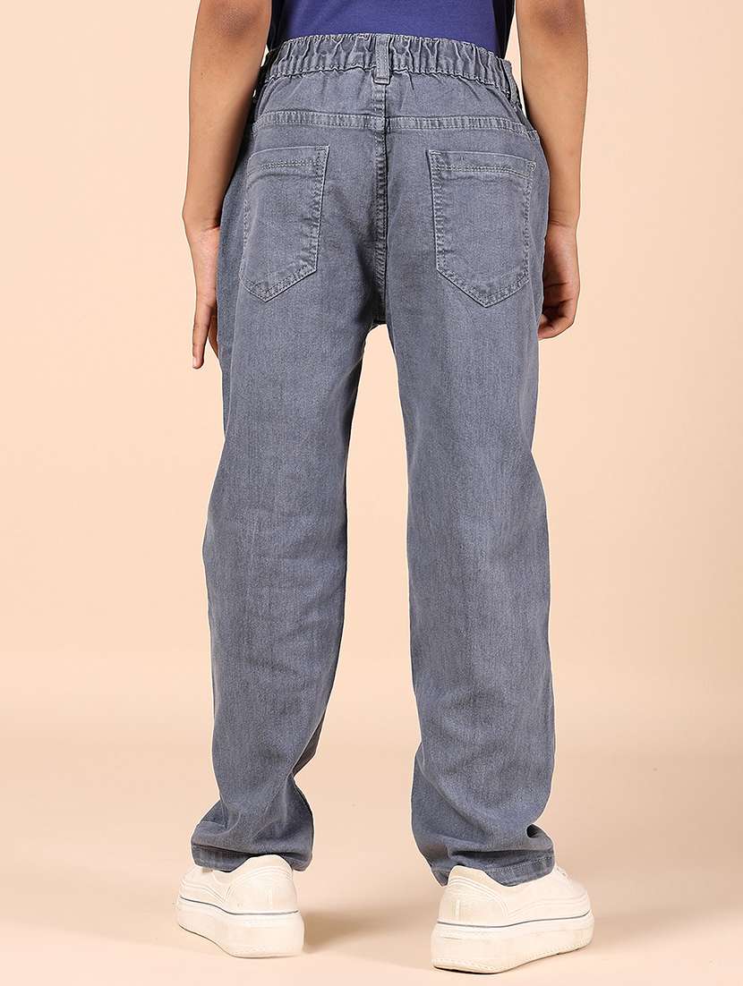 boys grey mid rise relaxed fit jean - 21913039 -  Standard Image - 2