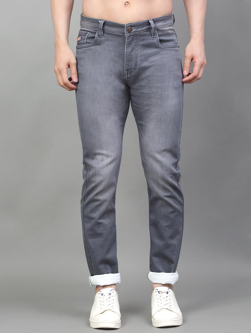 men mid rise full length slim fit denim jeans - 21913085 - Zoom Image - 0
