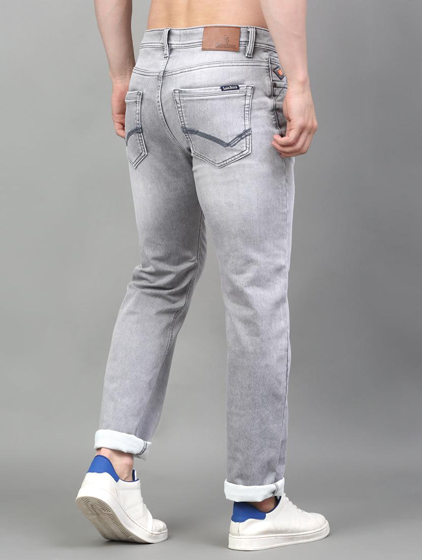 men mid rise full length slim fit denim jeans - 21913086 - Standard Image - 2
