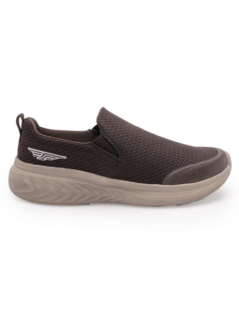 men brown slip on sport shoe - 21913682 -  Standard Image - 2