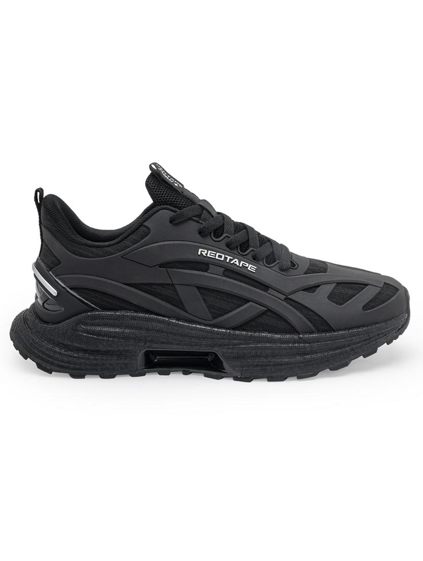 men black lace up sport shoe - 21913776 - Standard Image - 2
