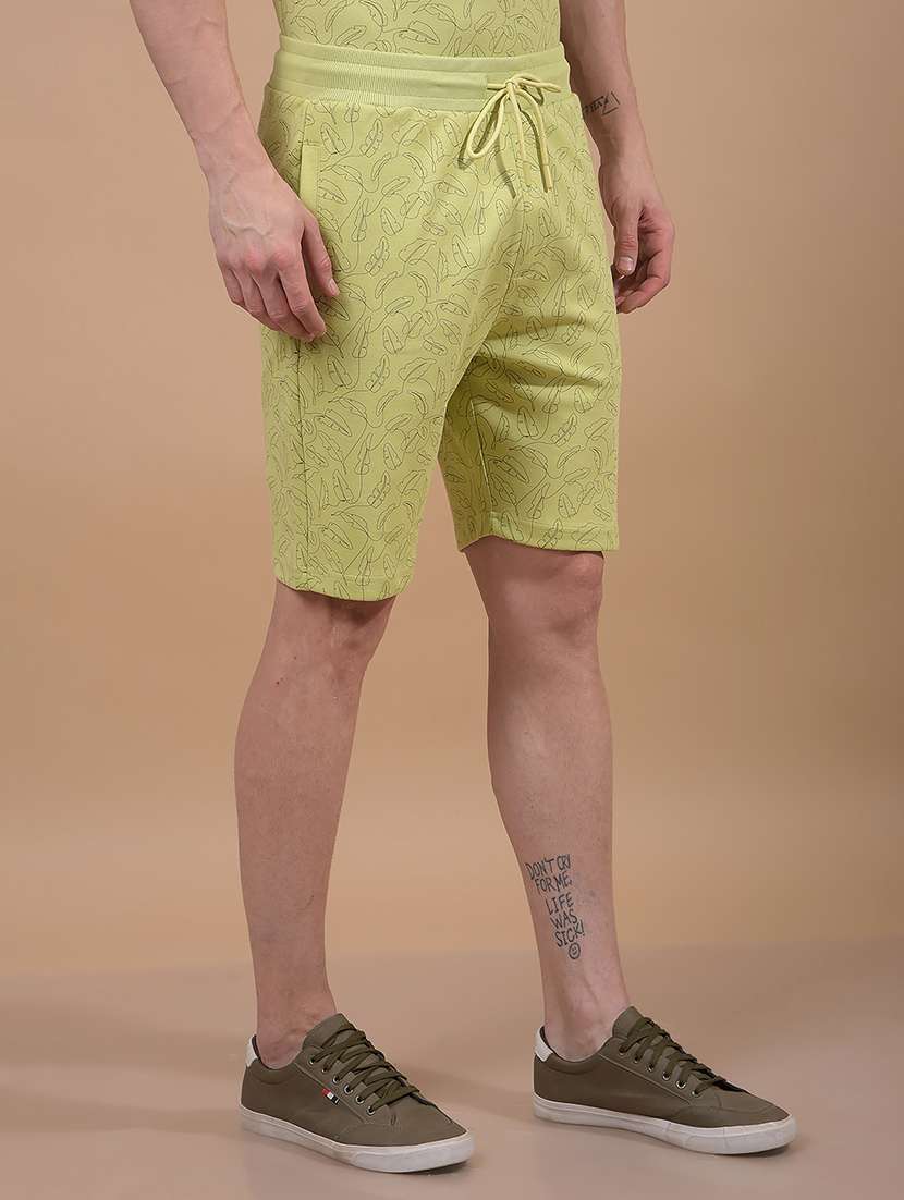 men printed mid rise regular fit short  - 21914366 -  Standard Image - 2