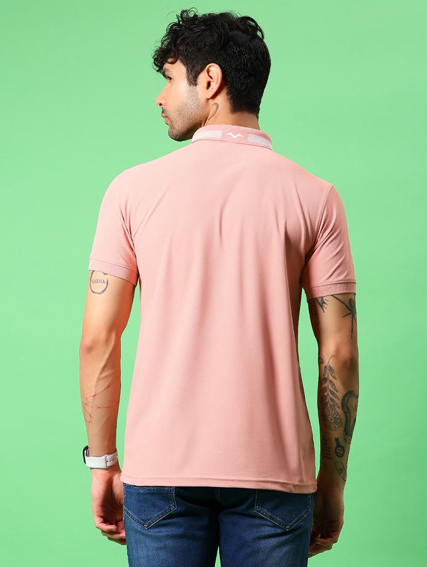 men solid short sleeve slim fit polo t-shirt - 21914993 - Standard Image - 2