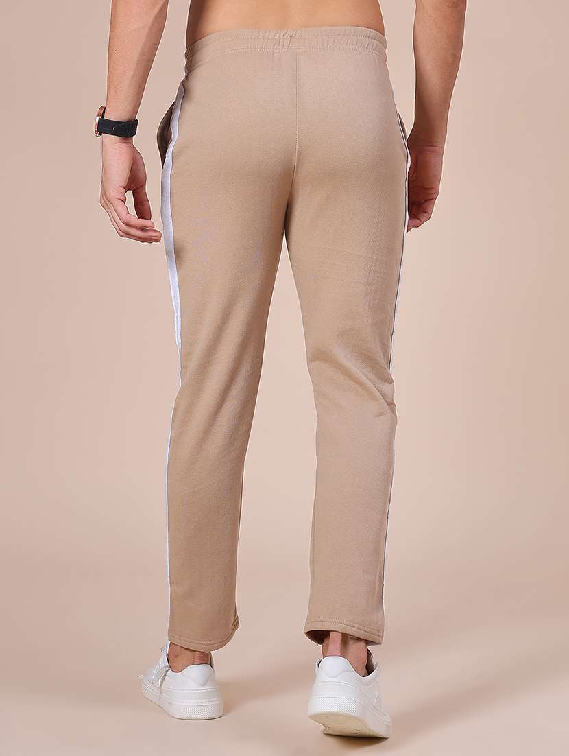 men side taped mid rise full length track pant - 21914997 -  Standard Image - 2