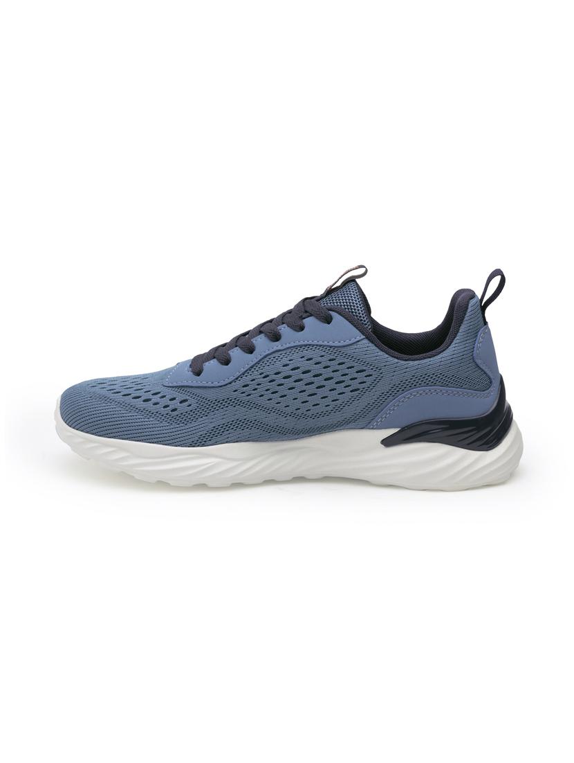 men blue lace up sport shoe - 21915057 - Standard Image - 2