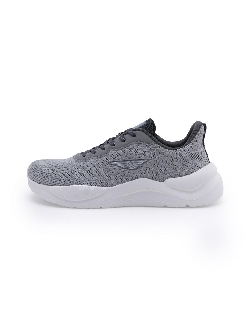 men grey lace up sport shoe - 21915076 - Standard Image - 2