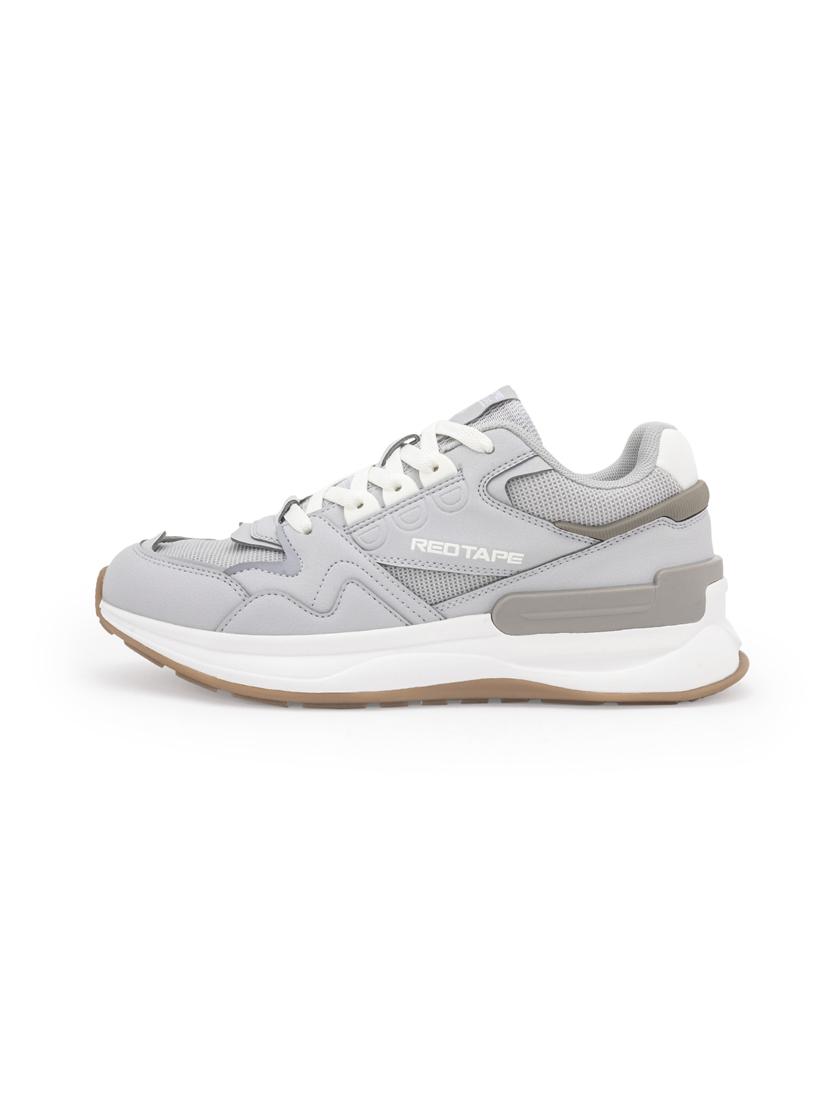 men grey lace up sneaker - 21915811 - Standard Image - 2