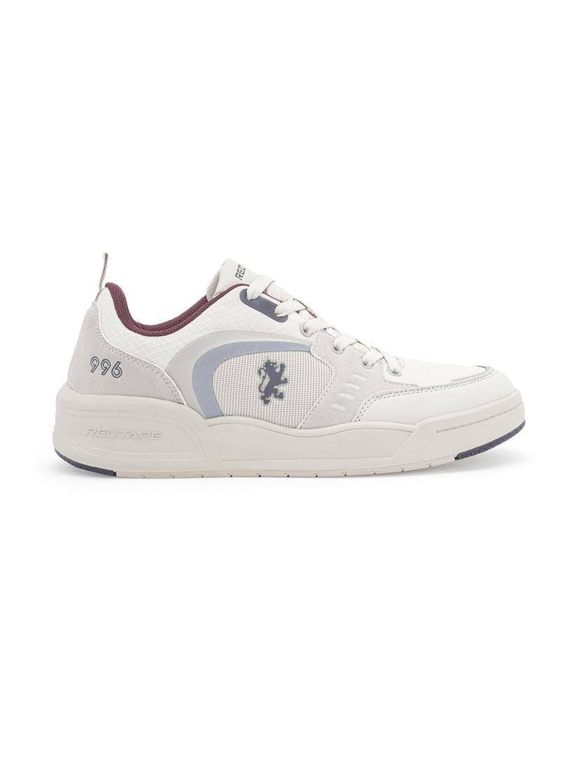 men white lace up sneaker - 21915814 - Standard Image - 2