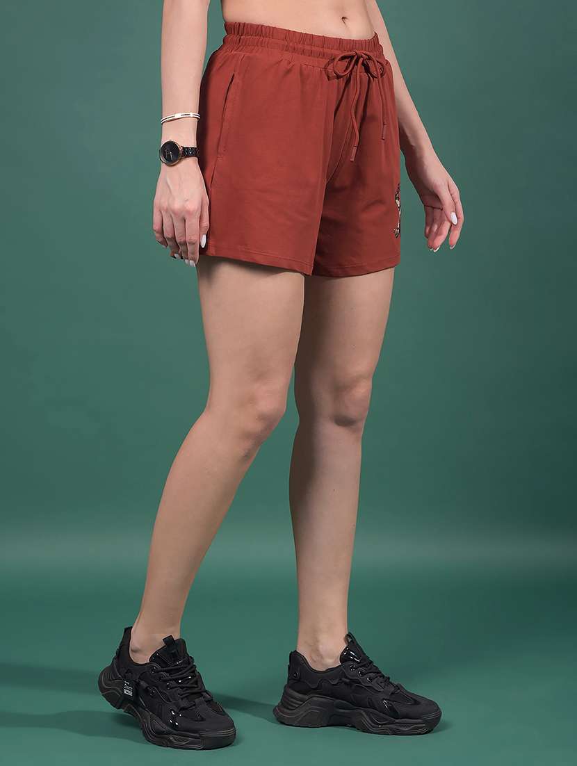 women printed mid rise regular fit short - 21916062 -  Standard Image - 2