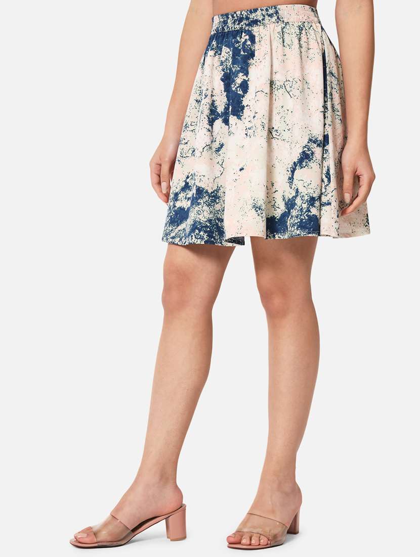 women tie and dye flared skirt - 21916453 -  Standard Image - 2