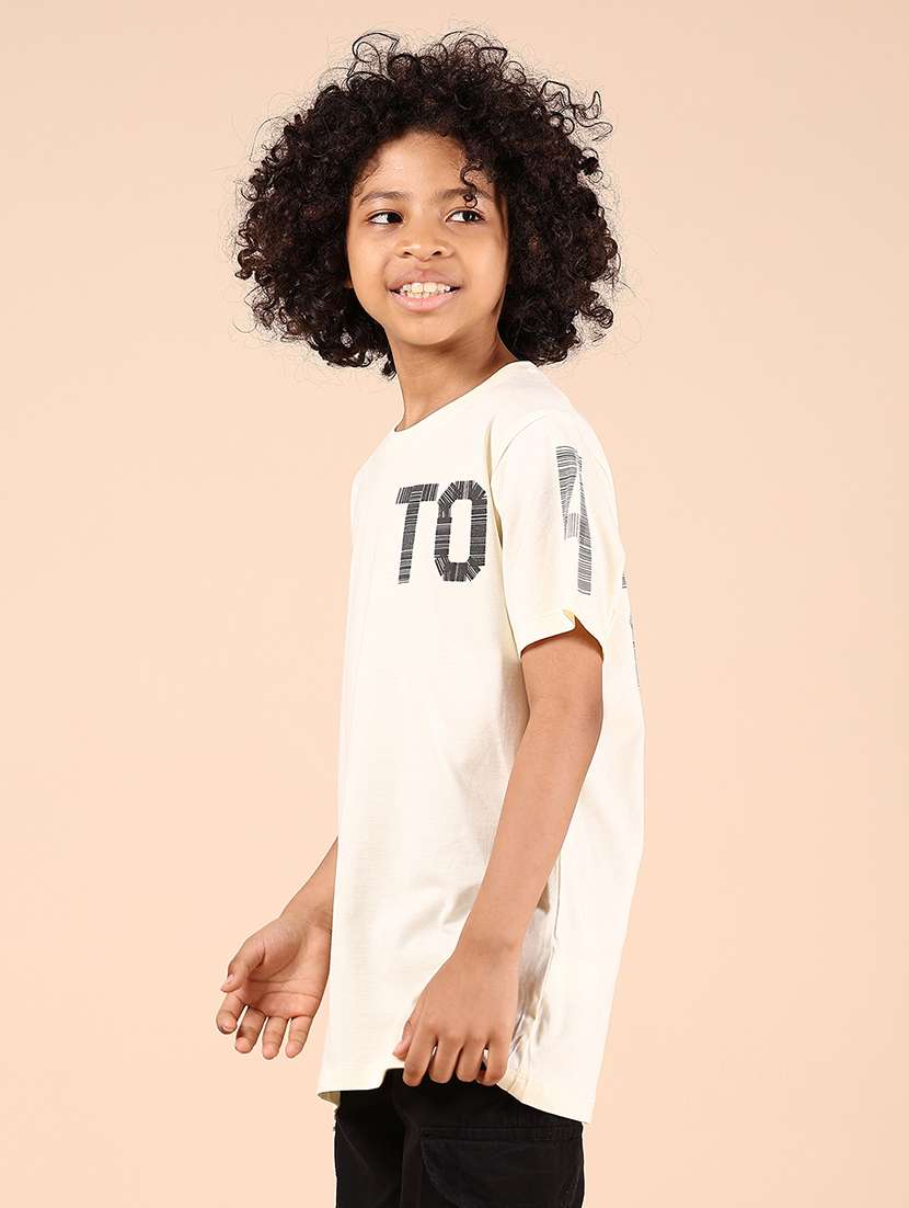 boys printed short sleeves t-shirt - 21916477 -  Standard Image - 2