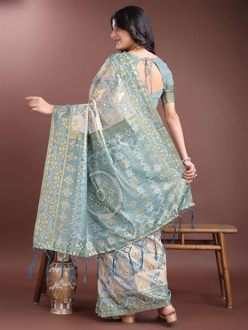 women self design bordered saree with blouse - 21916548 -  Standard Image - 2