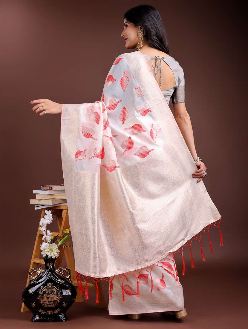 women self design bordered saree with blouse - 21916560 -  Standard Image - 2