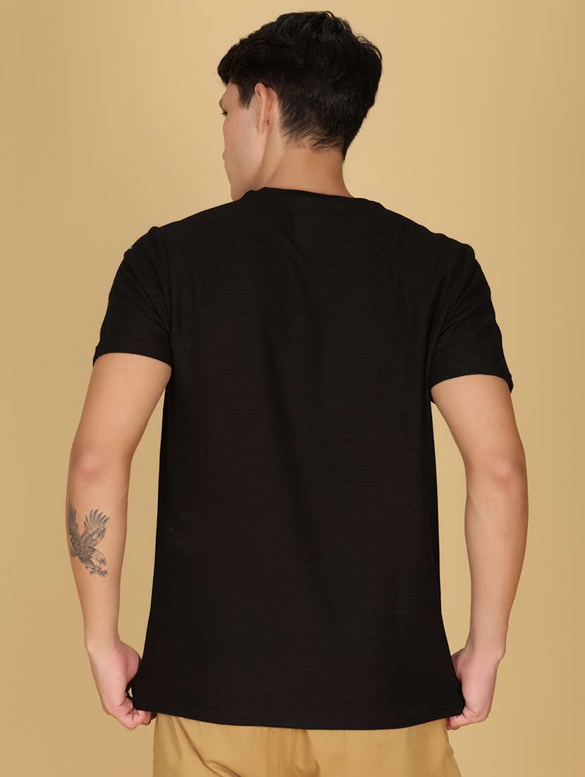 men solid short sleeve regular fit t-shirt - 21916916 -  Standard Image - 2