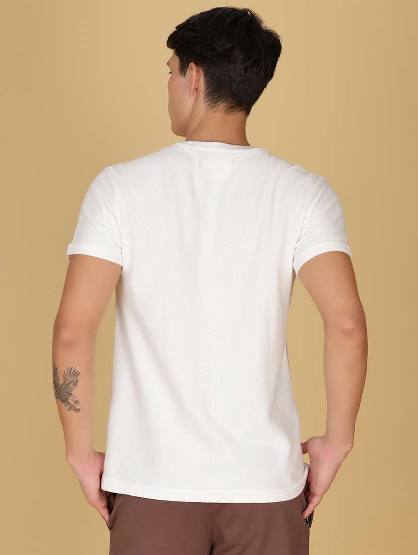 men solid short sleeve regular fit t-shirt - 21916917 -  Standard Image - 2