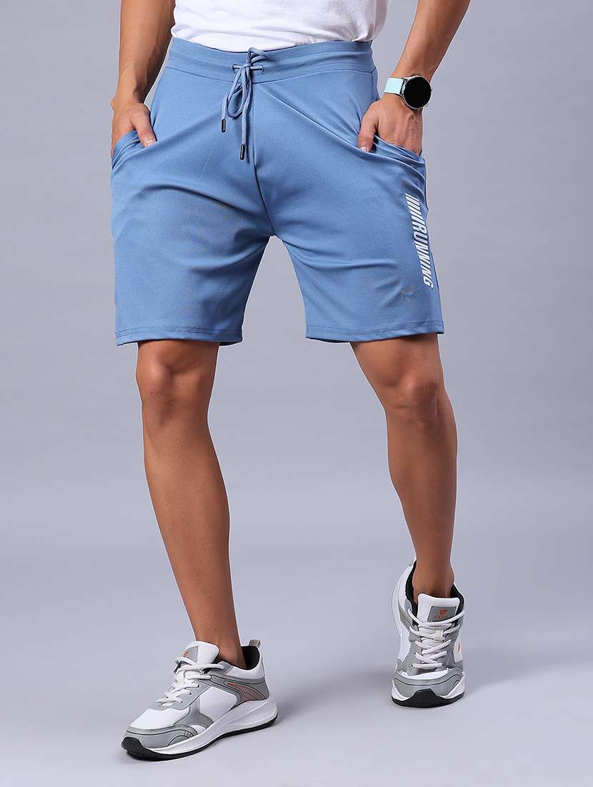men solid mid rise regular fit shorts  - 21916919 -  Standard Image - 2