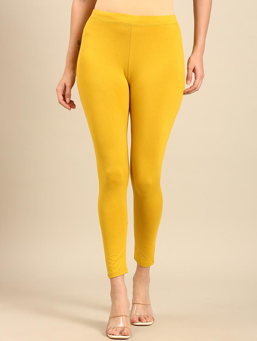 women solid mid rise ankle length legging - 21916948 -  Zoom Image - 0