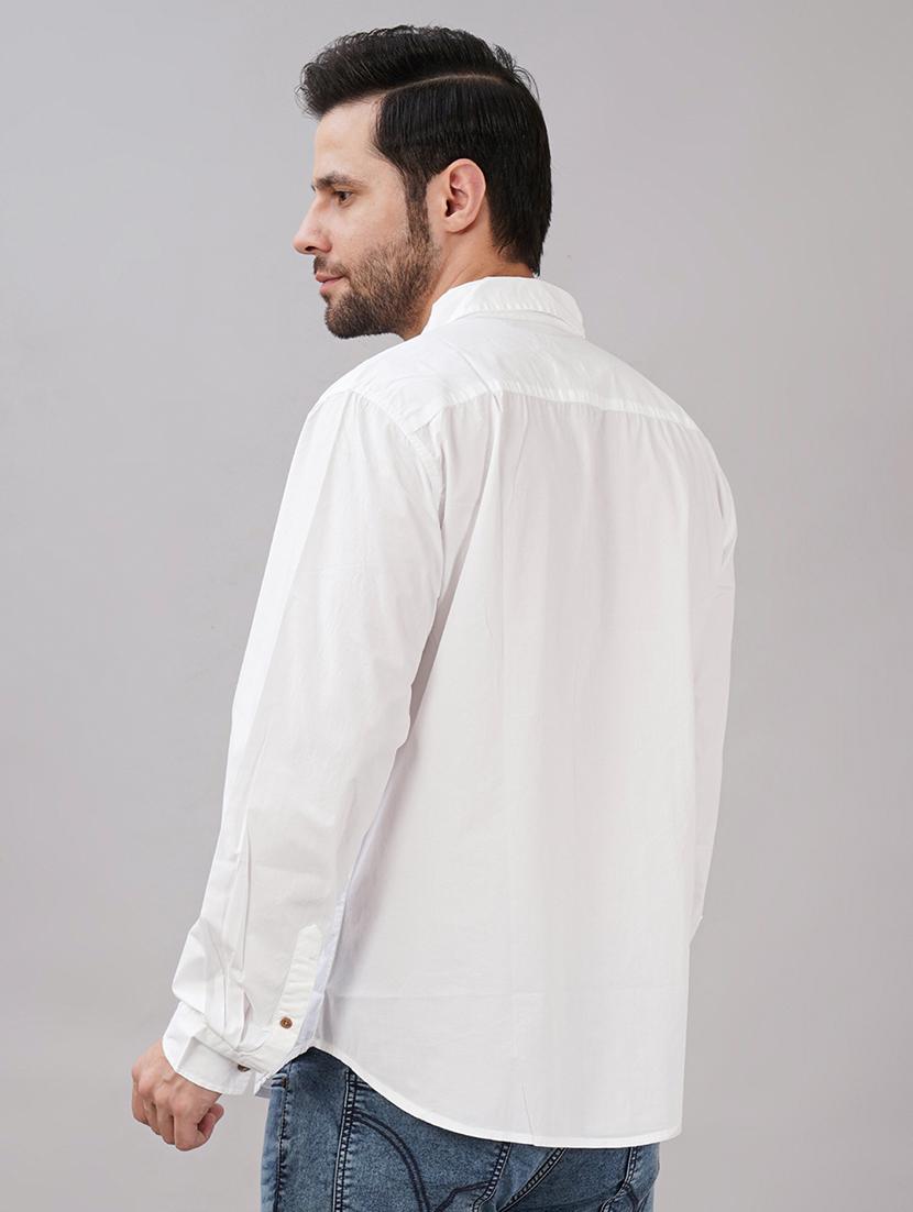 men solid long sleeve regular fit casual shirt - 21917043 - Standard Image - 2