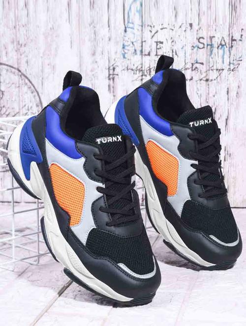 men color block lace up sport shoe - 21917090 -  Standard Image - 0