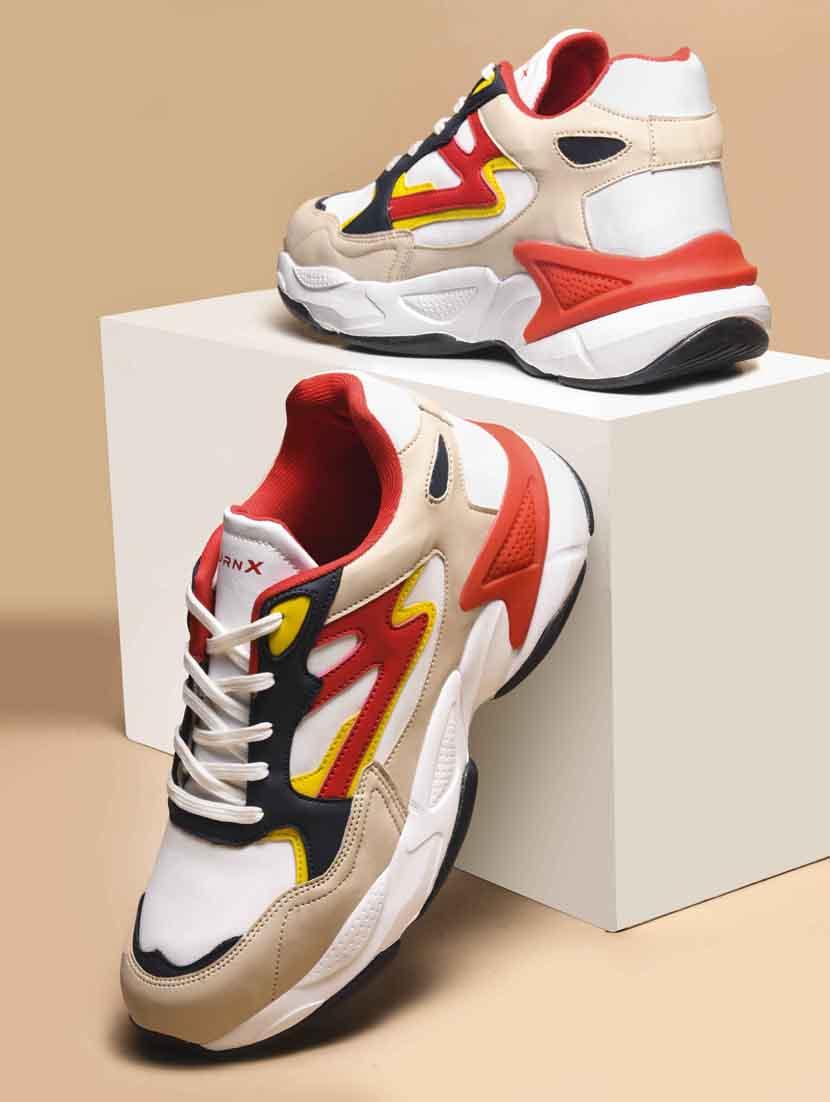men color block lace up sport shoe - 21917095 -  Zoom Image - 0