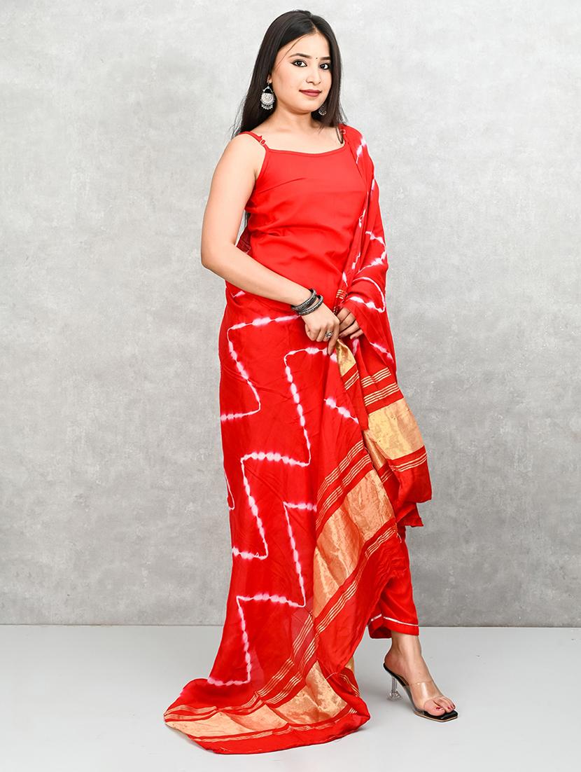 women red printed dupatta - 21917837 - Standard Image - 2