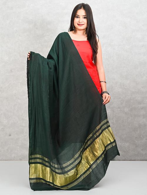 women green solid dupatta - 21917838 -  Standard Image - 0