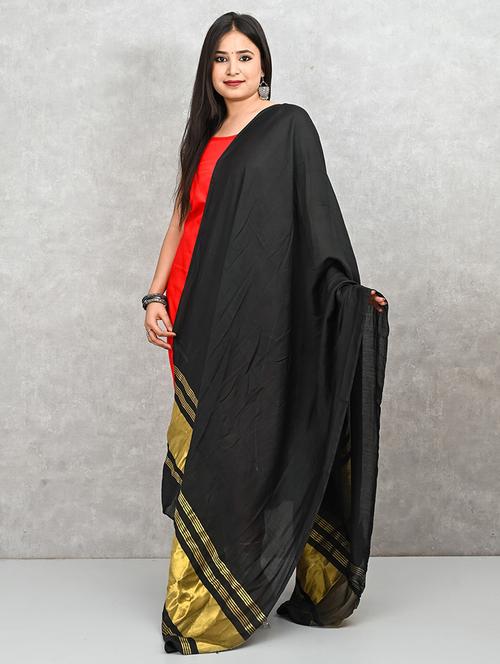 women black solid dupatta - 21917840 -  Standard Image - 0