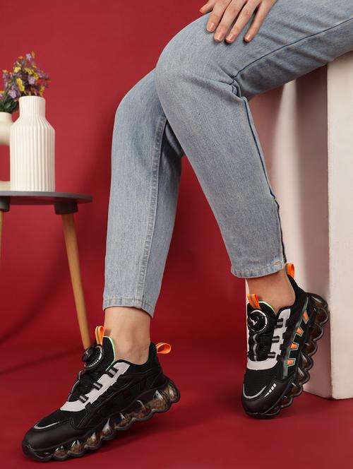 women black lace-up casual shoe - 21917846 -  Standard Image - 0