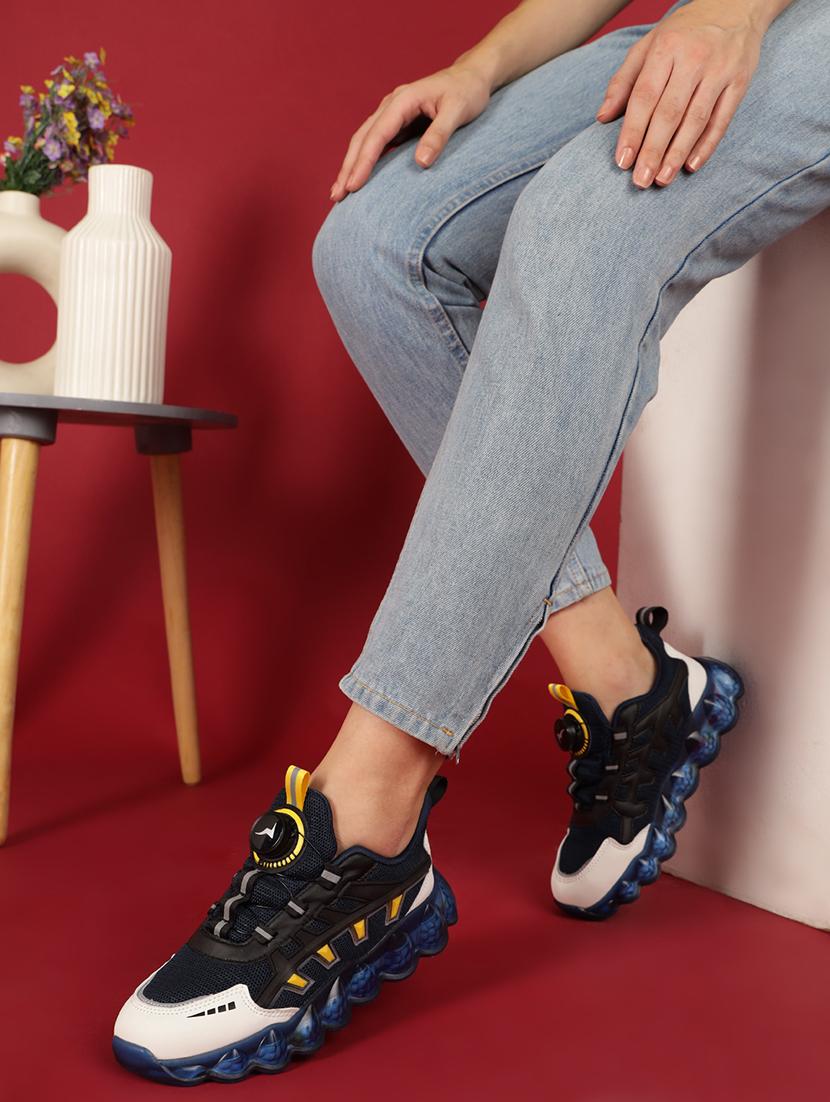 women blue lace-up casual shoe - 21917847 - Zoom Image - 0
