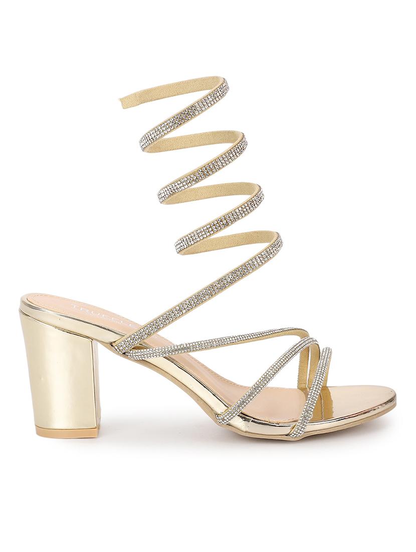 women gold gladiators sandal - 21917862 - Standard Image - 2