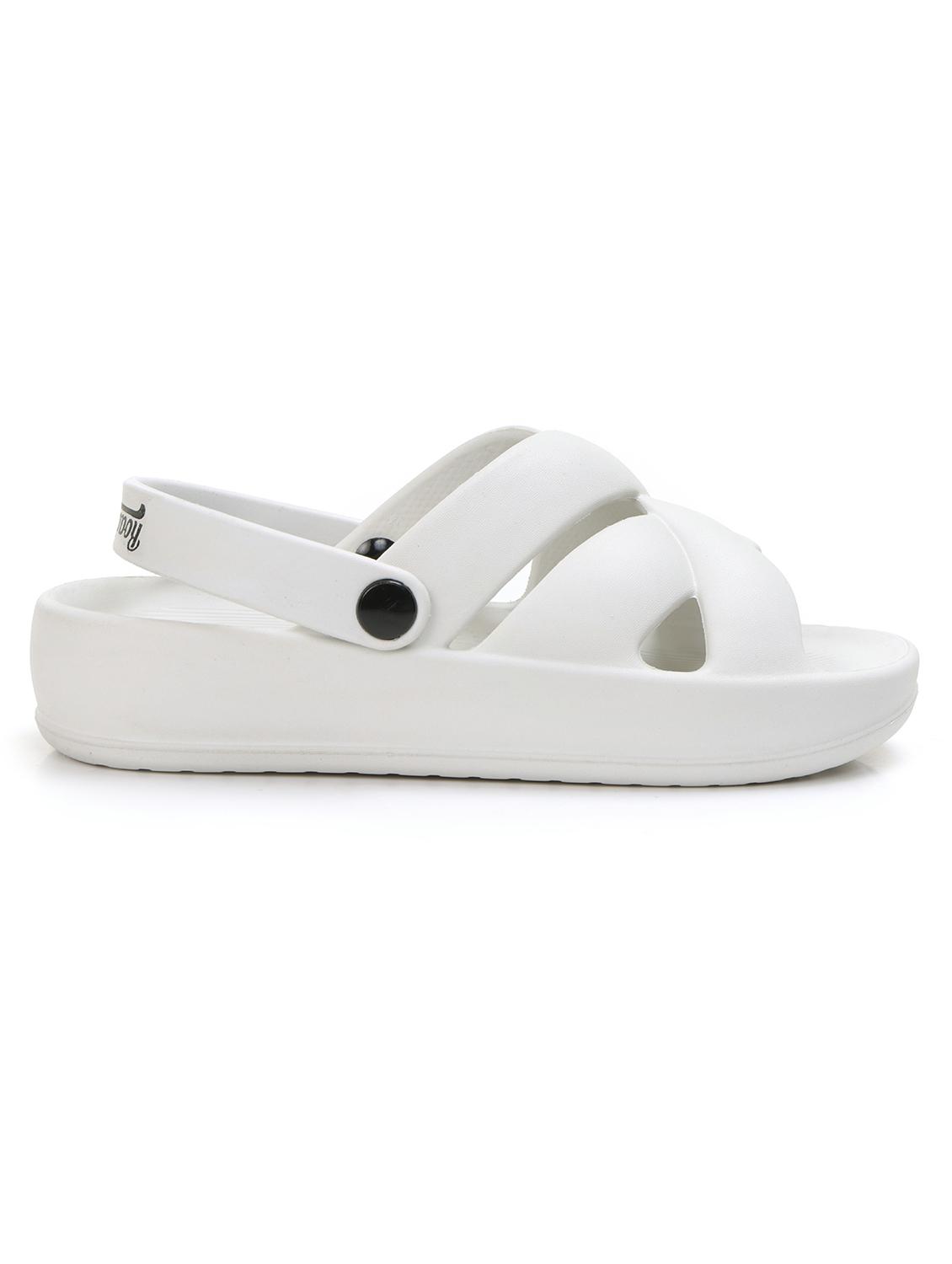 women white solid clogs - 21917904 - Zoom Image - 0