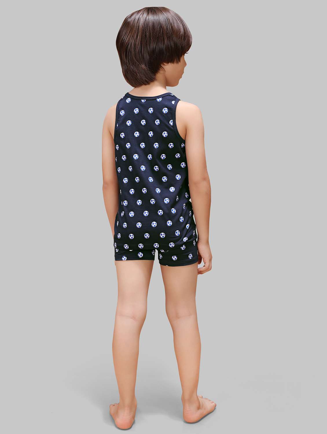 boys pack of 3 printed vest - 21918406 - Standard Image - 2