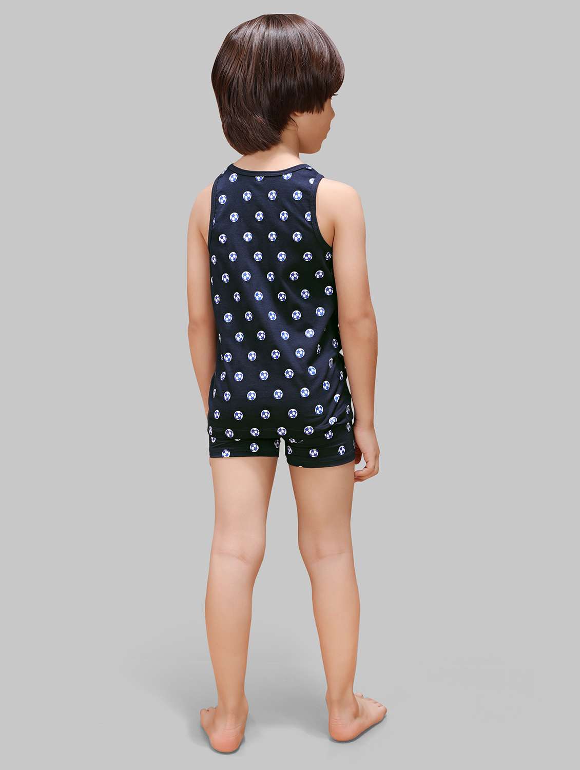 boys pack of 3 printed vest  - 21918406 -  Standard Image - 2