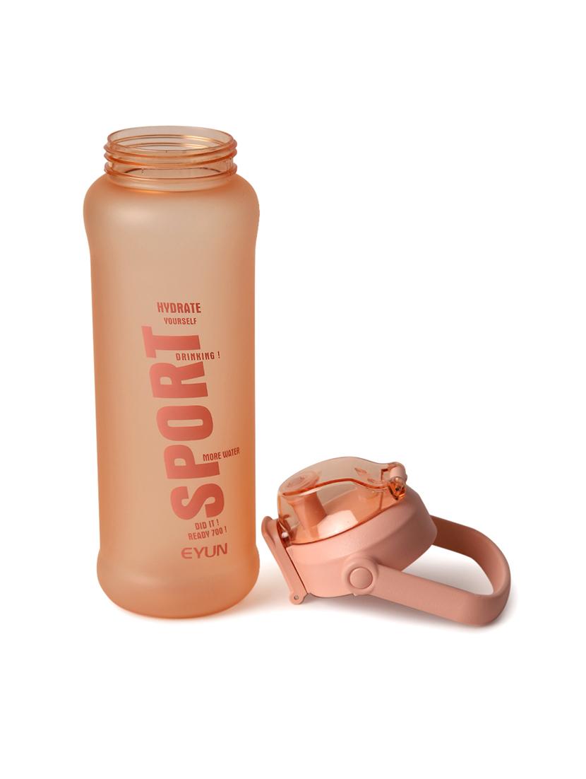 v-mart printed pink plastic sport water bottle - 21918468 - Standard Image - 2