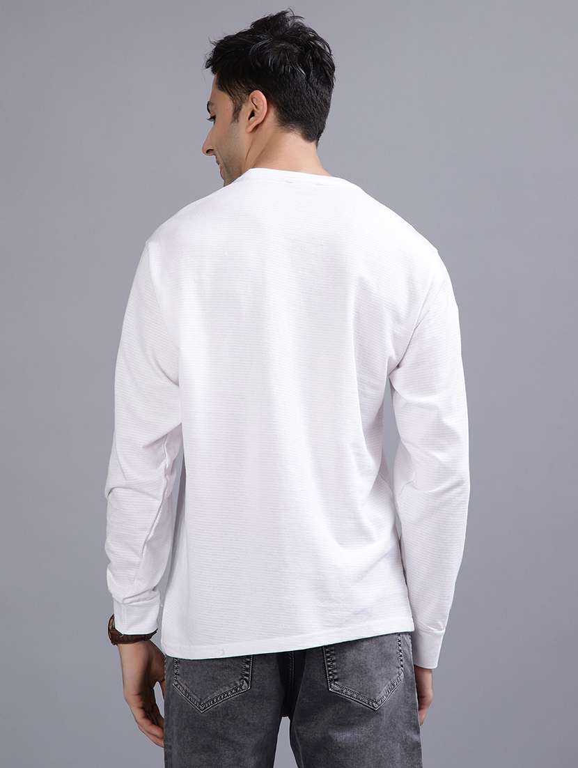 men solid long sleeve regular fit t-shirt - 21918502 -  Standard Image - 2