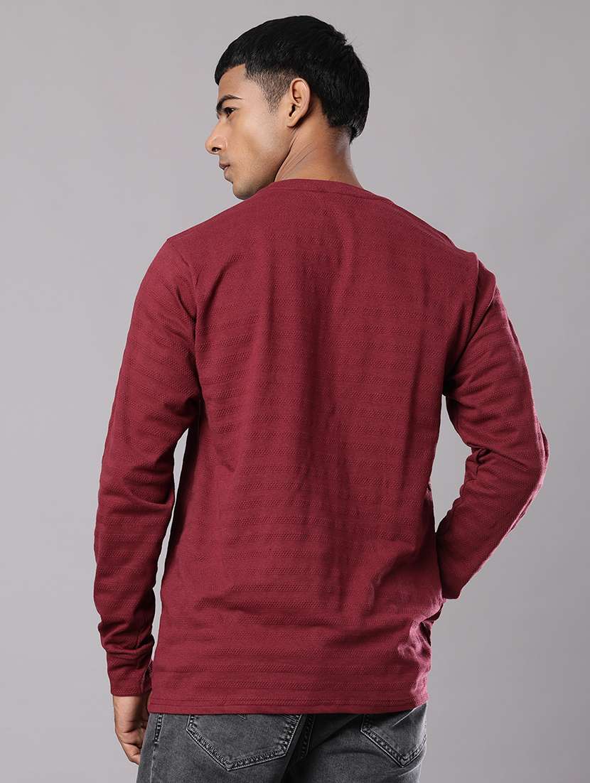 men self design long sleeve regular fit t-shirt - 21918507 -  Standard Image - 2