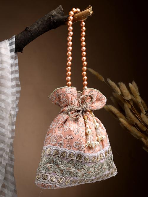 women embroidered potli bag - 21918635 - Standard Image - 0