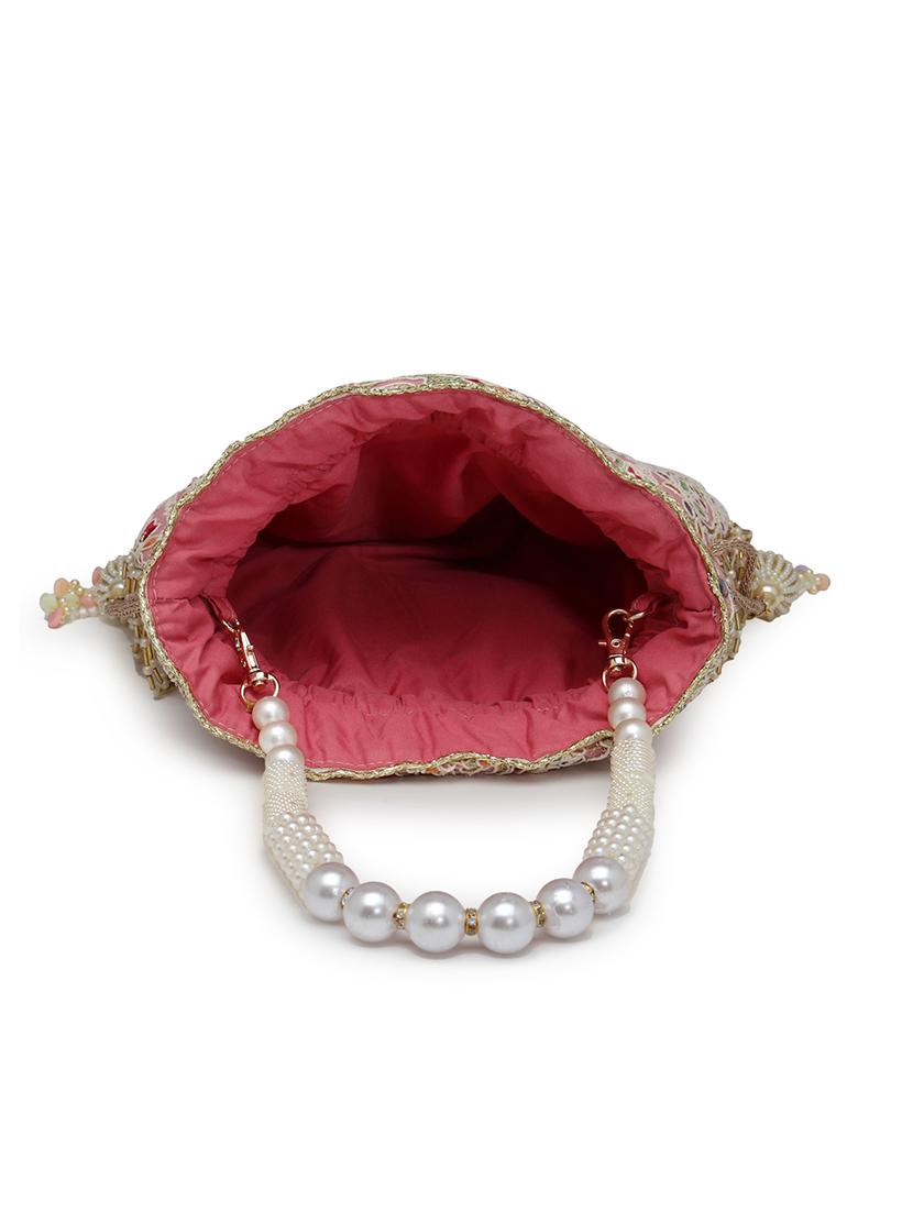 women embroidered potli bag - 21918639 - Standard Image - 2