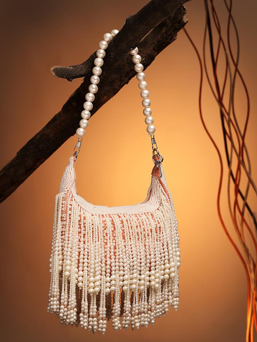 women embellished clutch with detachable strap - 21918654 - Zoom Image - 0