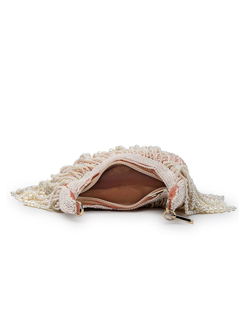 women embellished clutch with detachable strap - 21918654 - Standard Image - 2