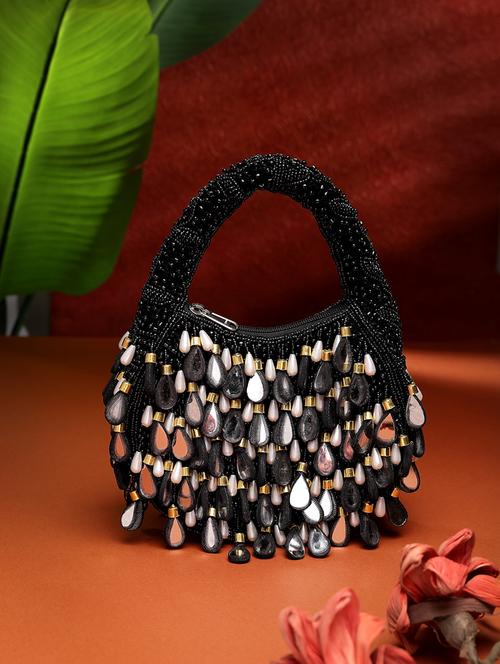 women mirror worked clutch - 21918694 - Standard Image - 0