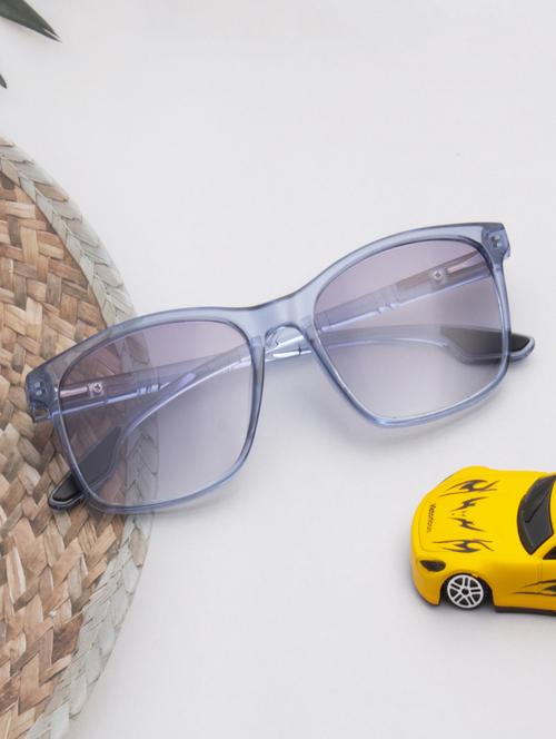 ted smith unisex black premium italian acetate sunglasses with polarized lenses. - 21918736 -  Standard Image - 0